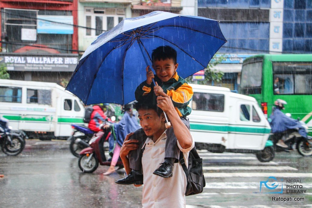 Photo Feature: Heavy rain affects livelihood in Kathmandu