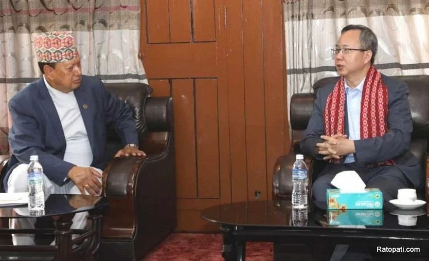 Chinese ambassador and Health Minister hold meeting