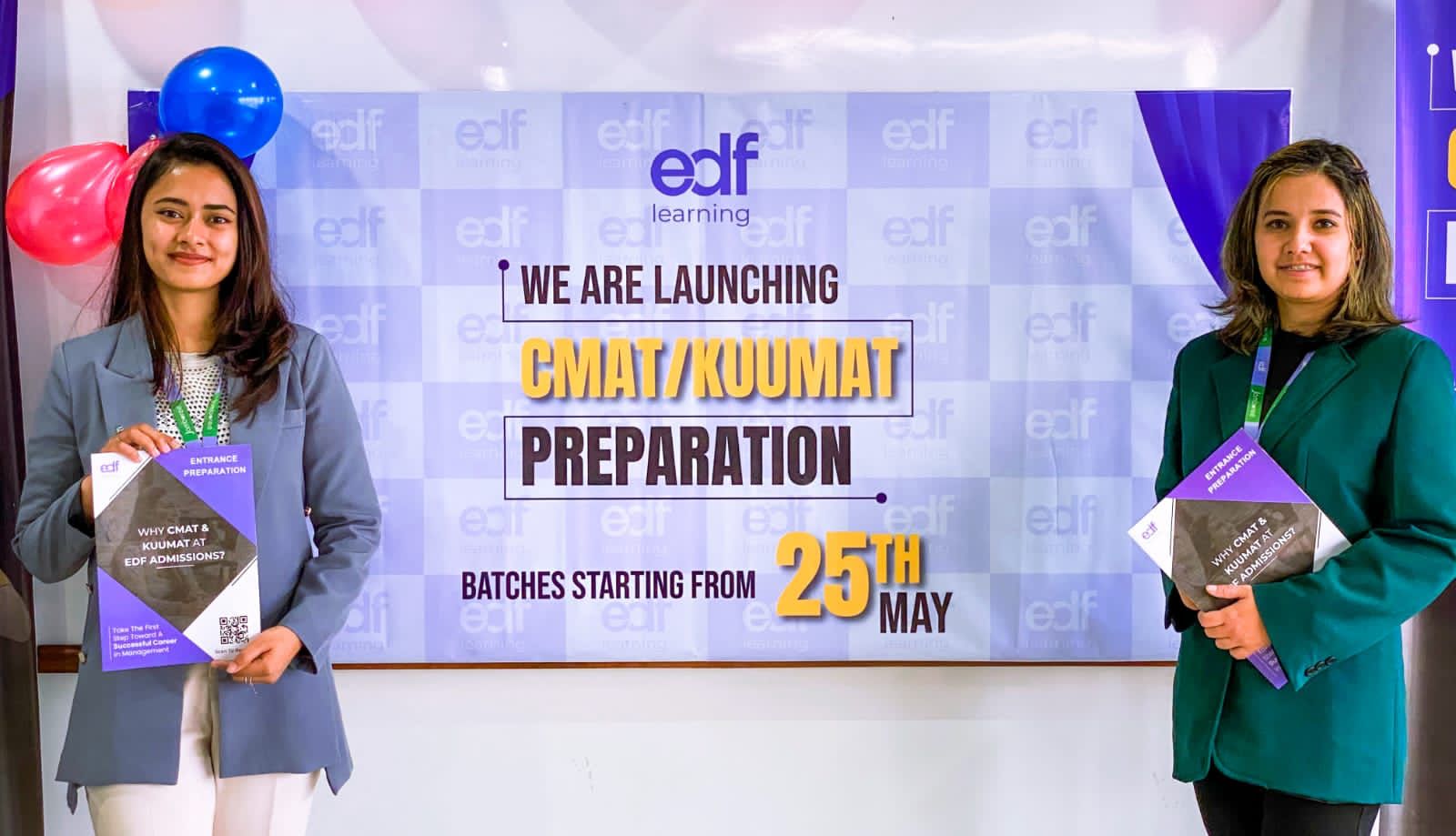 EDF Learning launching CMAT and KUUMAT classes for +2 graduate students