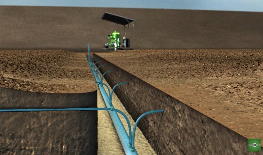 Underground Irrigation Project's working area expanded