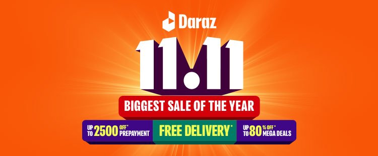 Daraz 11.11, Biggest Sale of the Year Returns