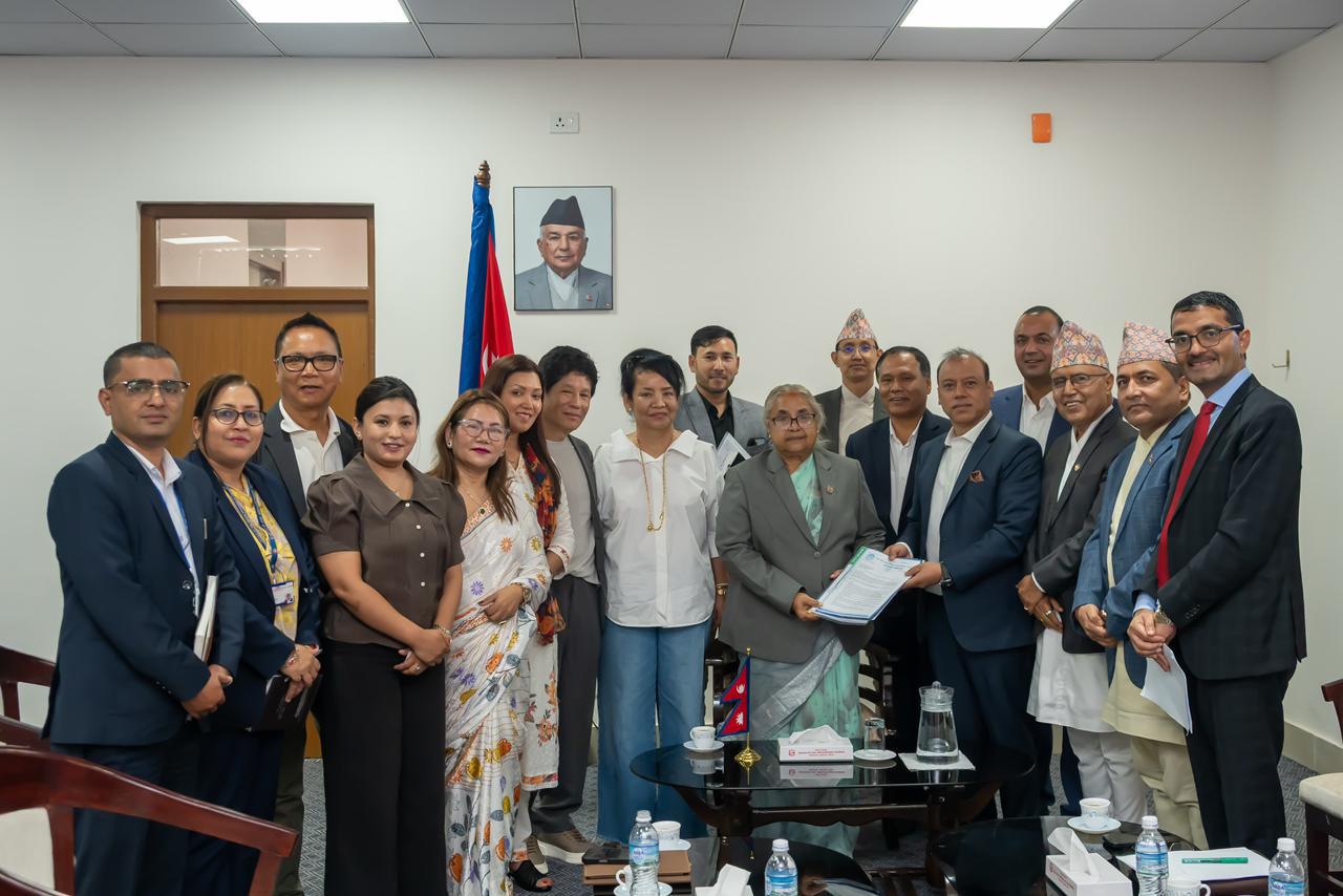 NRNA Delegation Meets with Prime Minister Karki