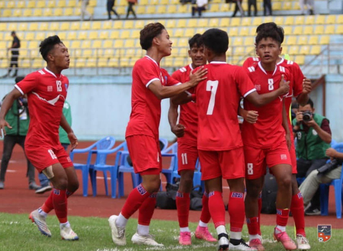 Nepal defeats Maldives to reach semi-finals in SAFF U-19 Championship