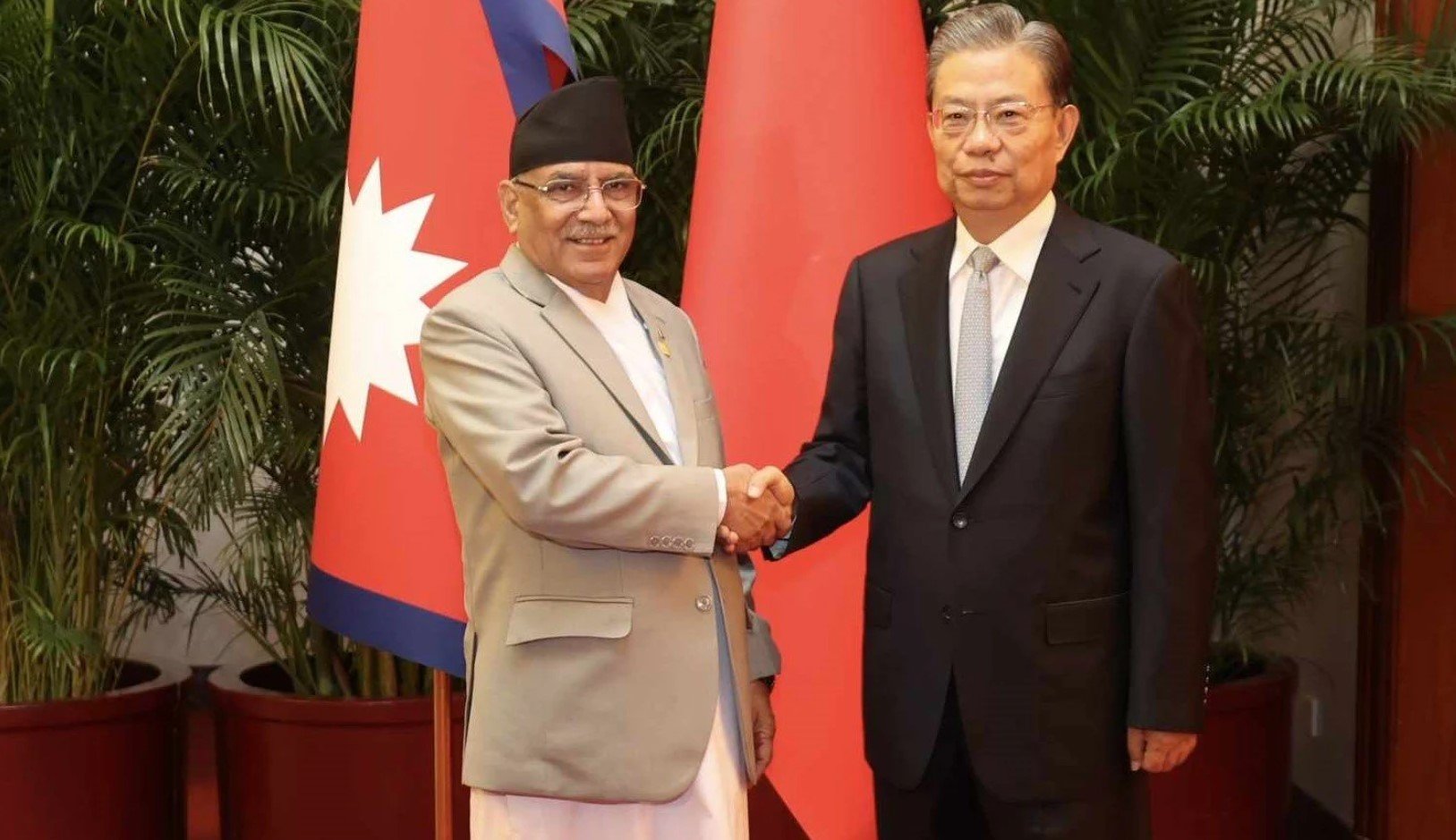 Prime Minister meets with Chairman Zhao Liji