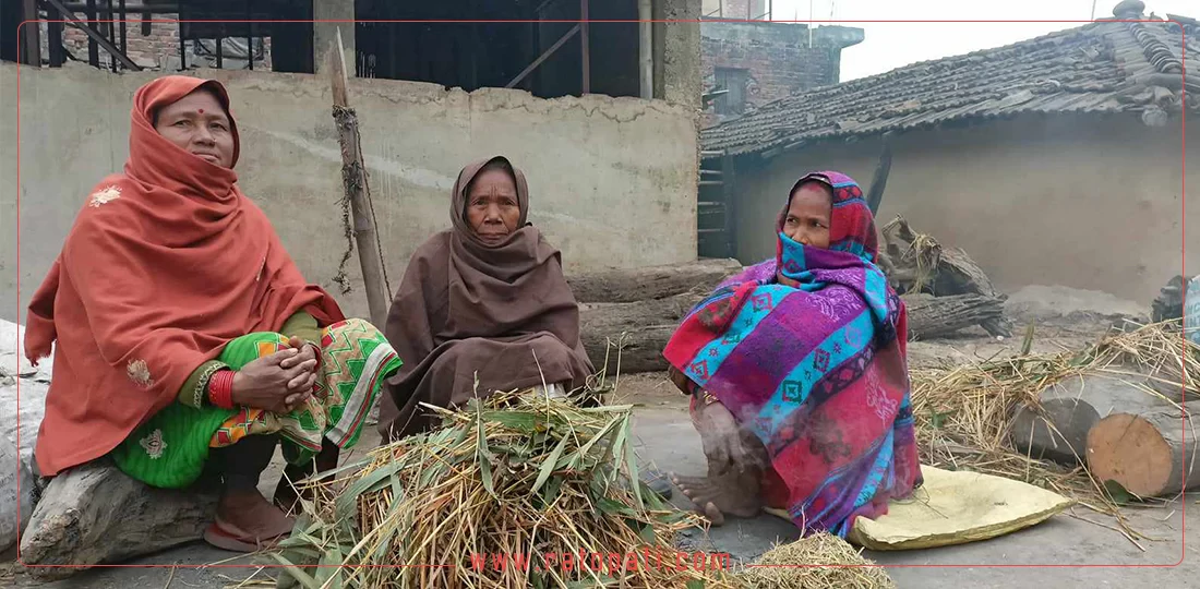 Chilling hardship grips Madhesh Province: Residents struggle as biting cold wave takes hold (with Photos)