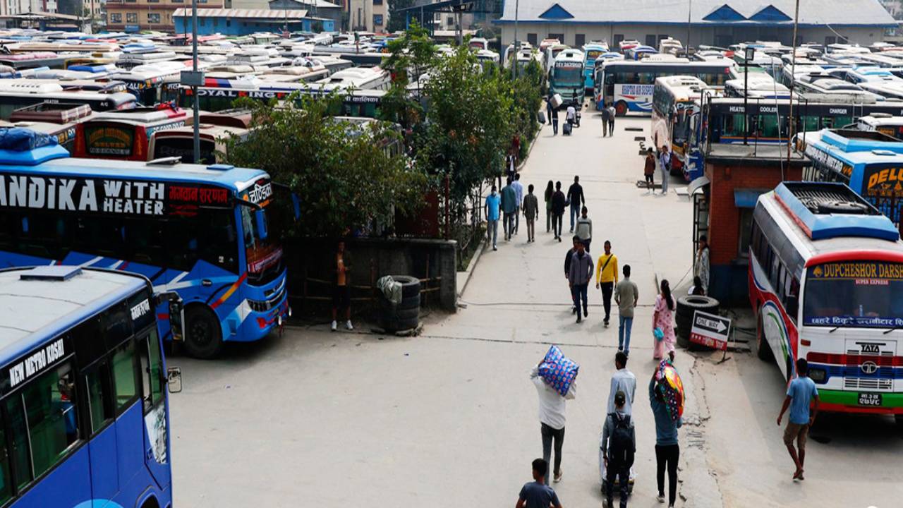 Public buses start operating their service from New Bus Park