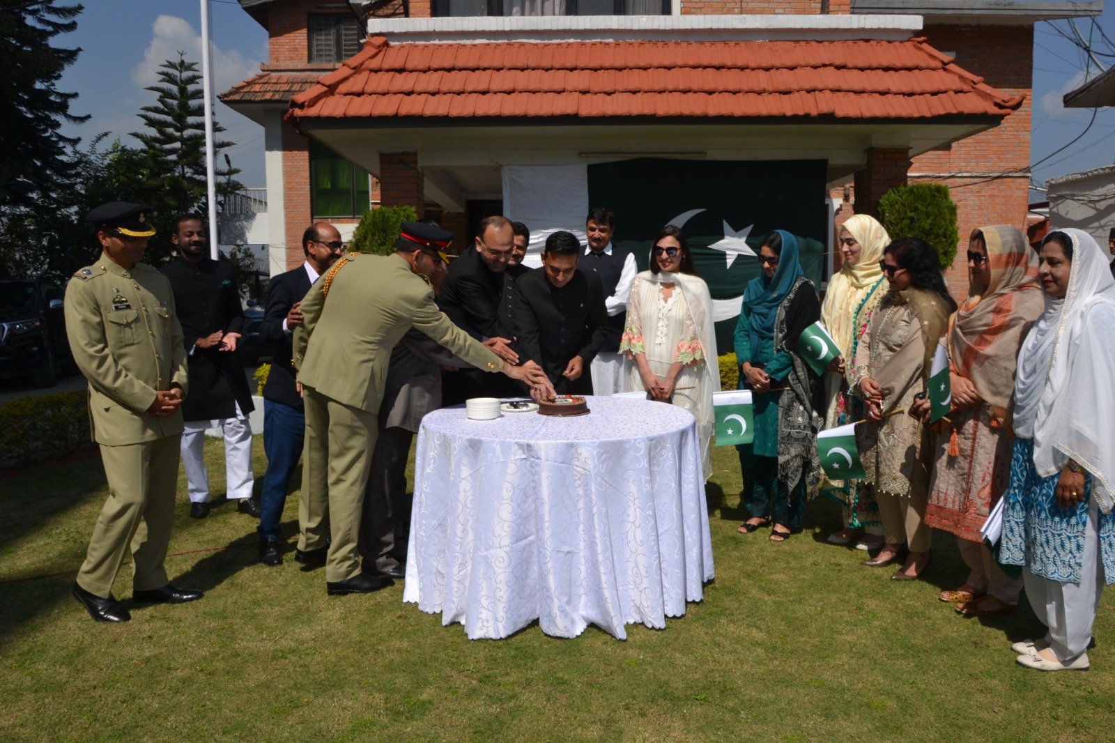 Flag Hoisting Ceremony held at Pakistan Embassy