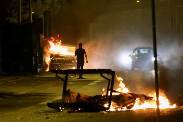 French police confront rioters, shops looted on 4th day of unrest