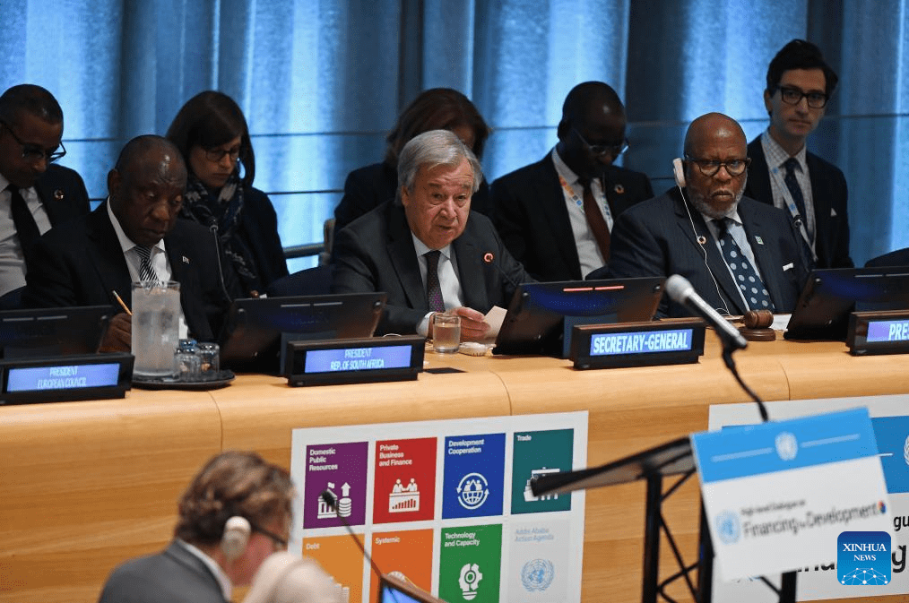 UN chief urges bold solutions to tackle great finance divide to deliver SDGs