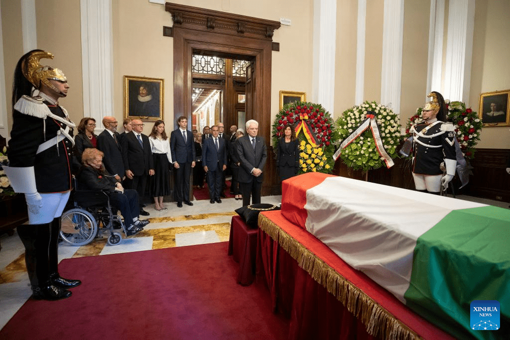 Italy pays tribute to former President Napolitano