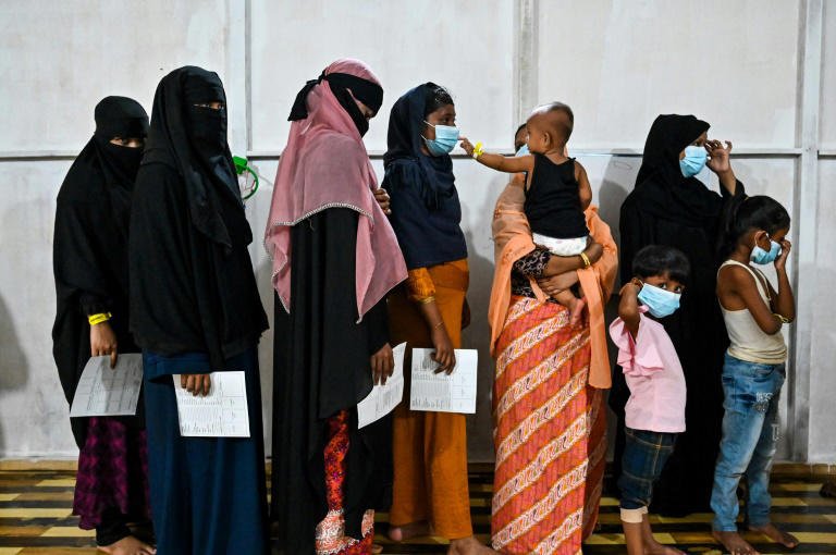 Hundreds of Rohingya refugees reach western Indonesia by boat