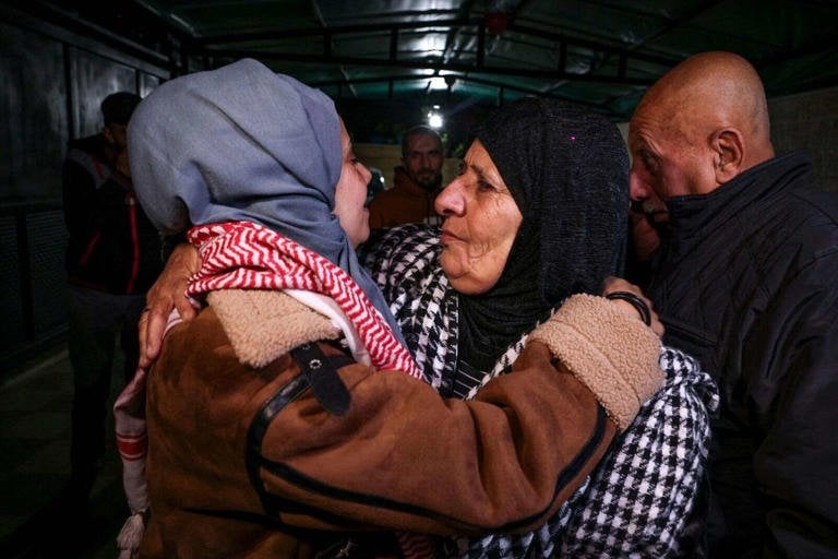 12 more Gaza hostages freed as mediators seek lasting truce