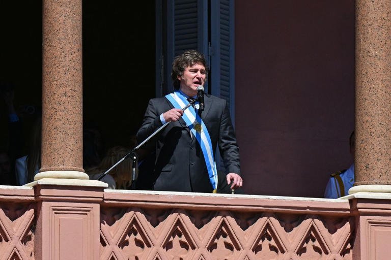 Javier Milei sworn in as Argentine president