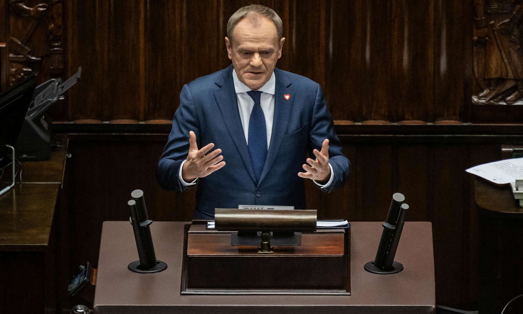 Donald Tusk elected Polish PM by parliament