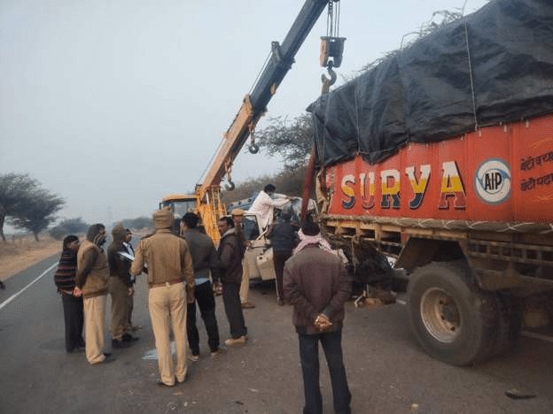 Six policemen en route to duty at PM Modi’s rally killed in accident in Rajasthan’s Churu