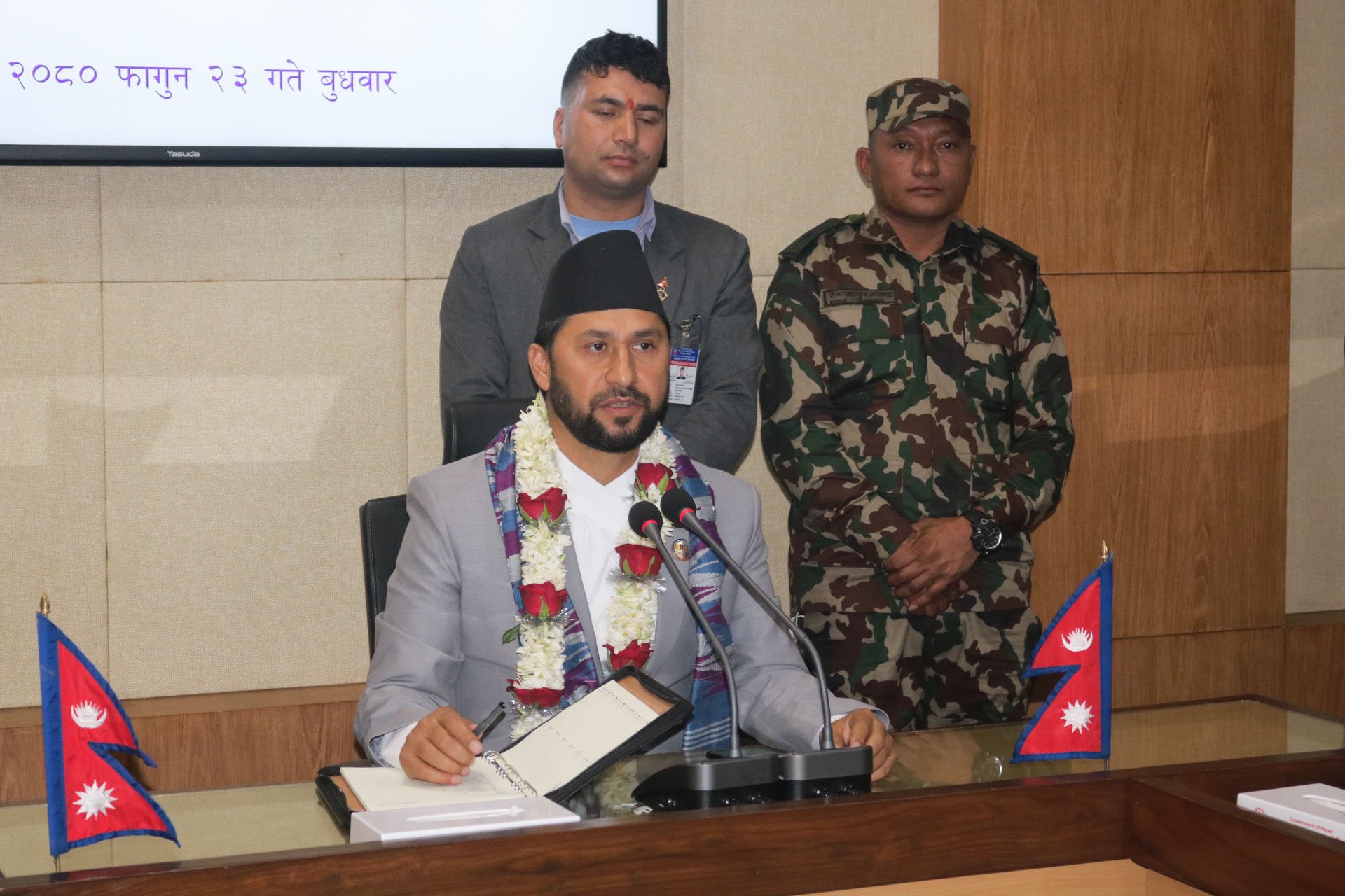 No room for compromise: Home Minister Lamichhane