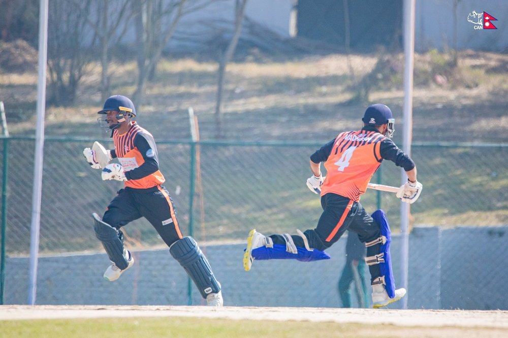 Madhesh Province posts a 232-runs target for Karnali in PM Cup clash