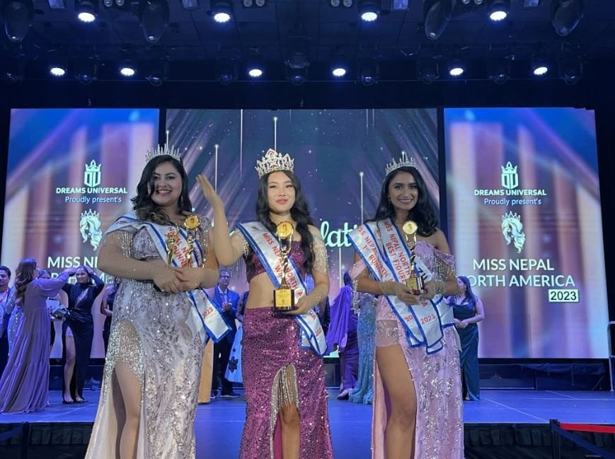 Jubilee Sherpa crowned Miss Nepal North America