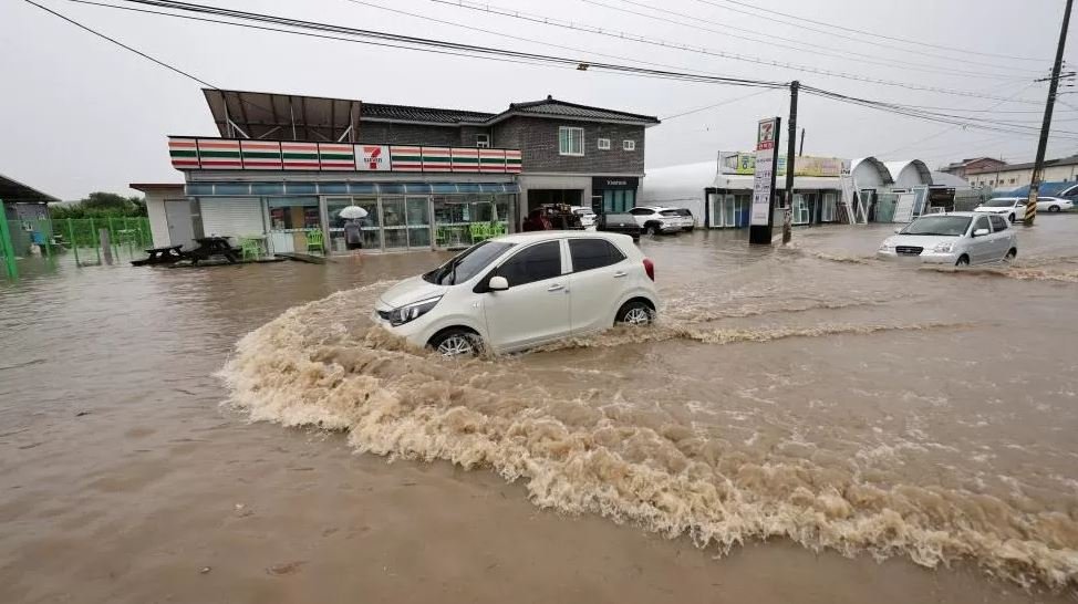 Torrential rain triggers deadly South Korea flooding