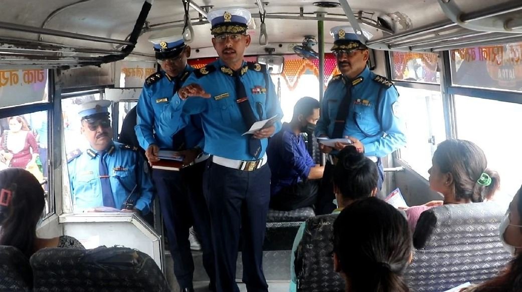 Kathmandu Traffic Police starts 