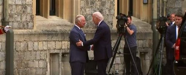 Biden meets King Charles at Windsor Castle