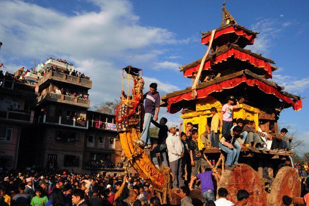 Biska festival begins in Bhaktapur