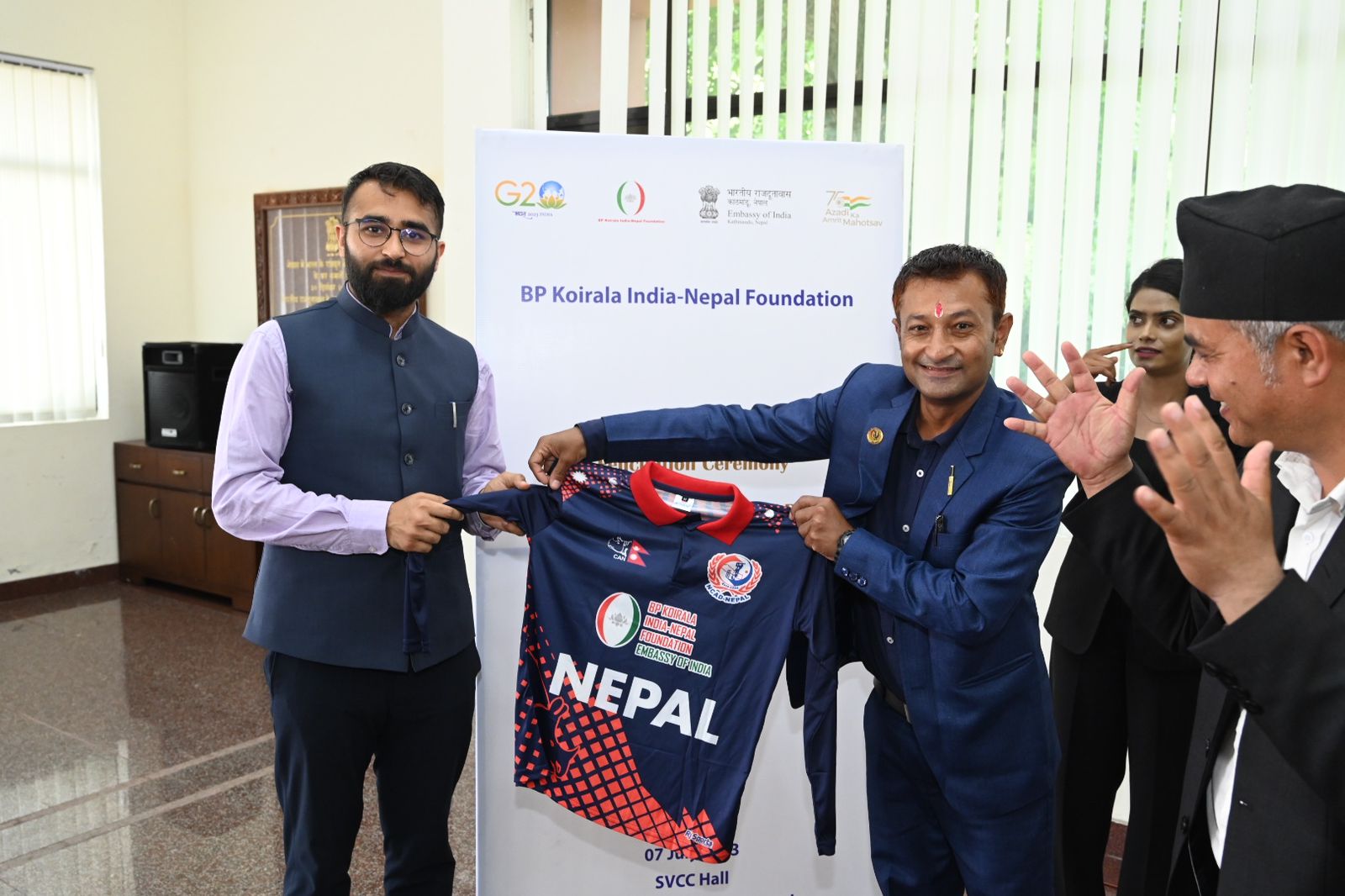 BP Koirala India-Nepal Foundation supports Nepali Deaf Cricket team's participation in Tri-Nation ODI Tournament