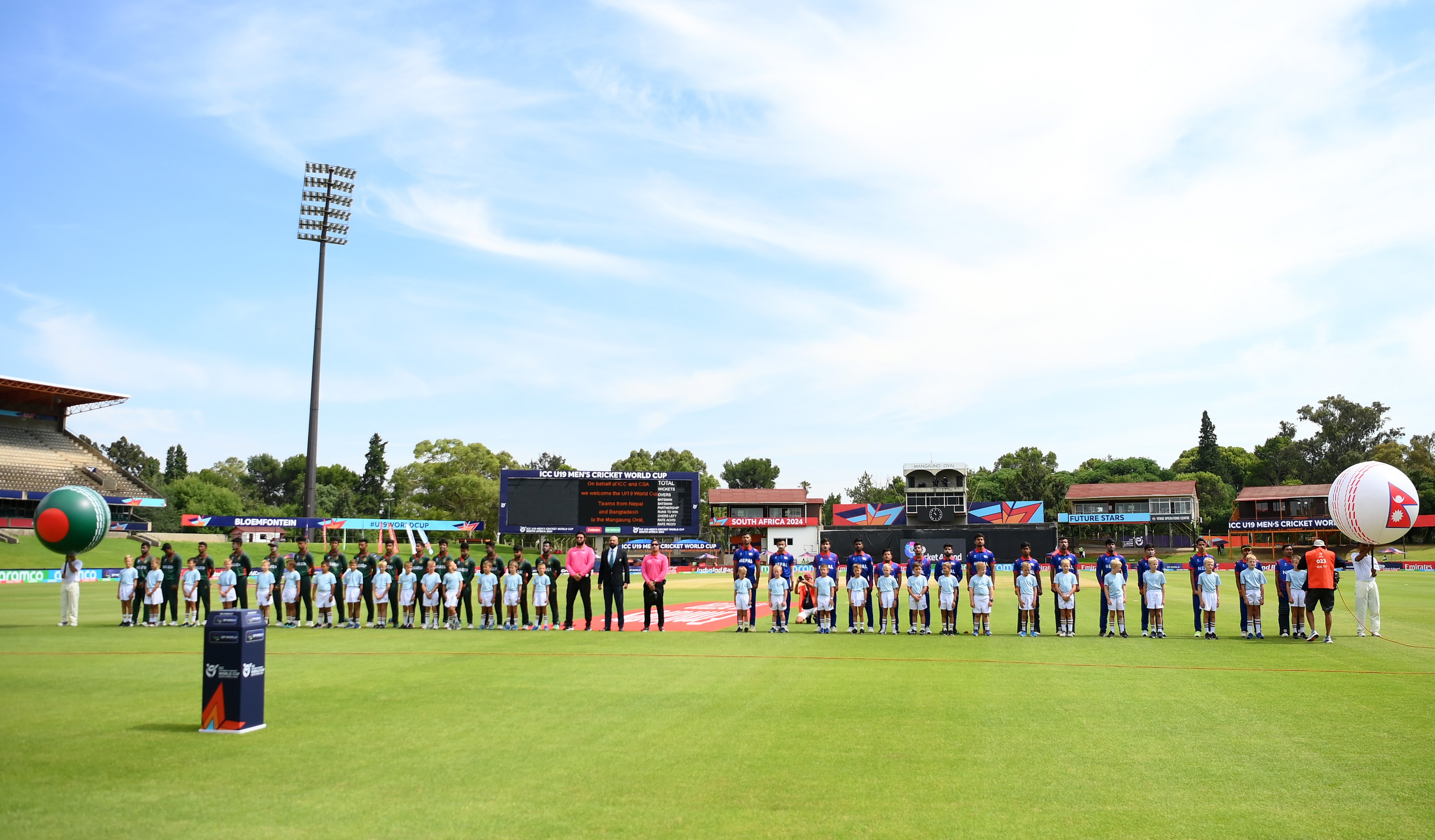 Early woes for Nepal as Bangladesh dominates powerplay in U19 World Cup Super Six