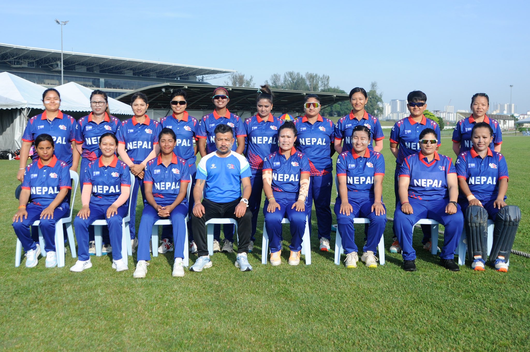 Nepal clinches semifinal berth in a dominant victory over Kuwait at ACC Women’s Premier Cup