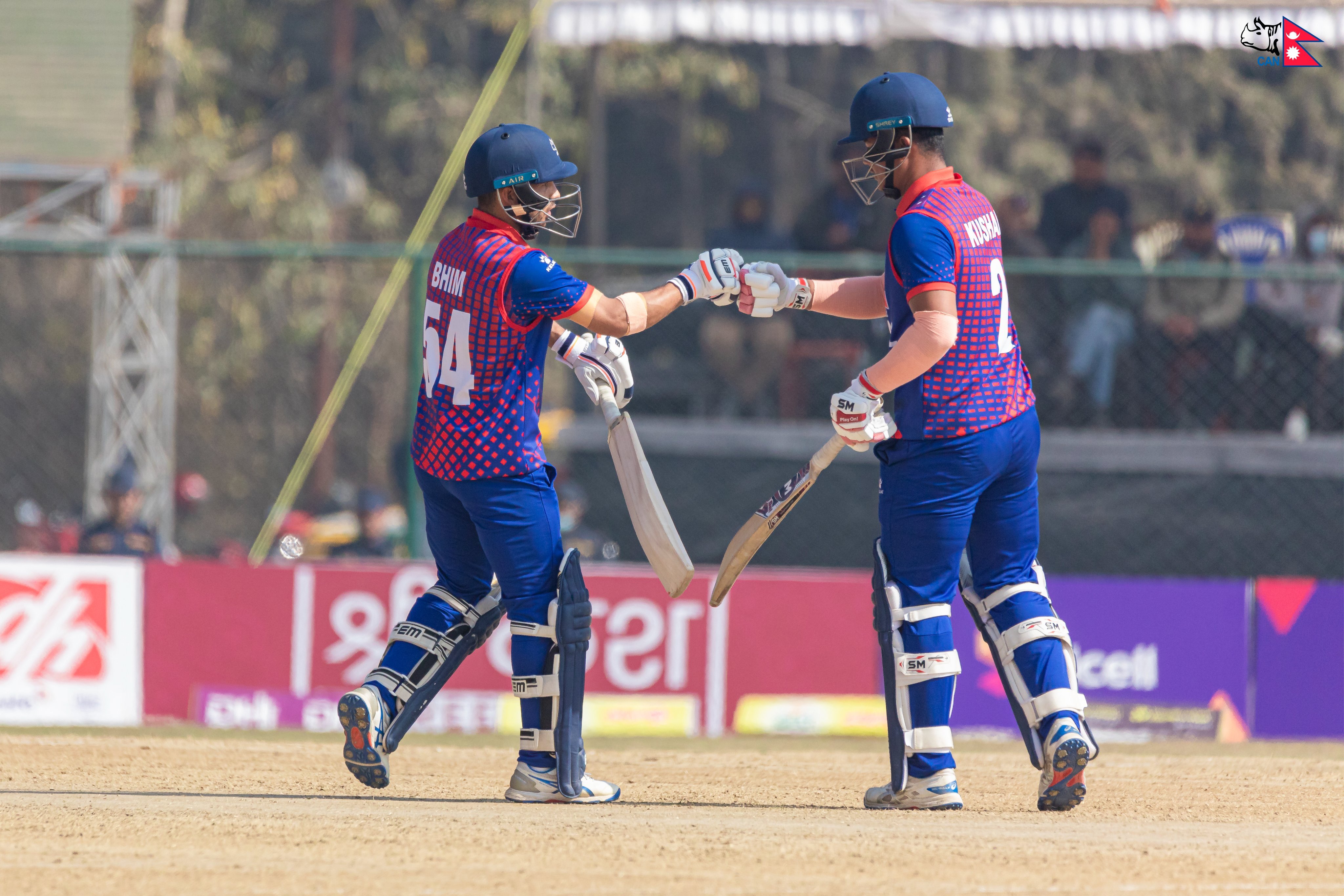 Nepal sets a target of 133 runs for Namibia to a secure victory