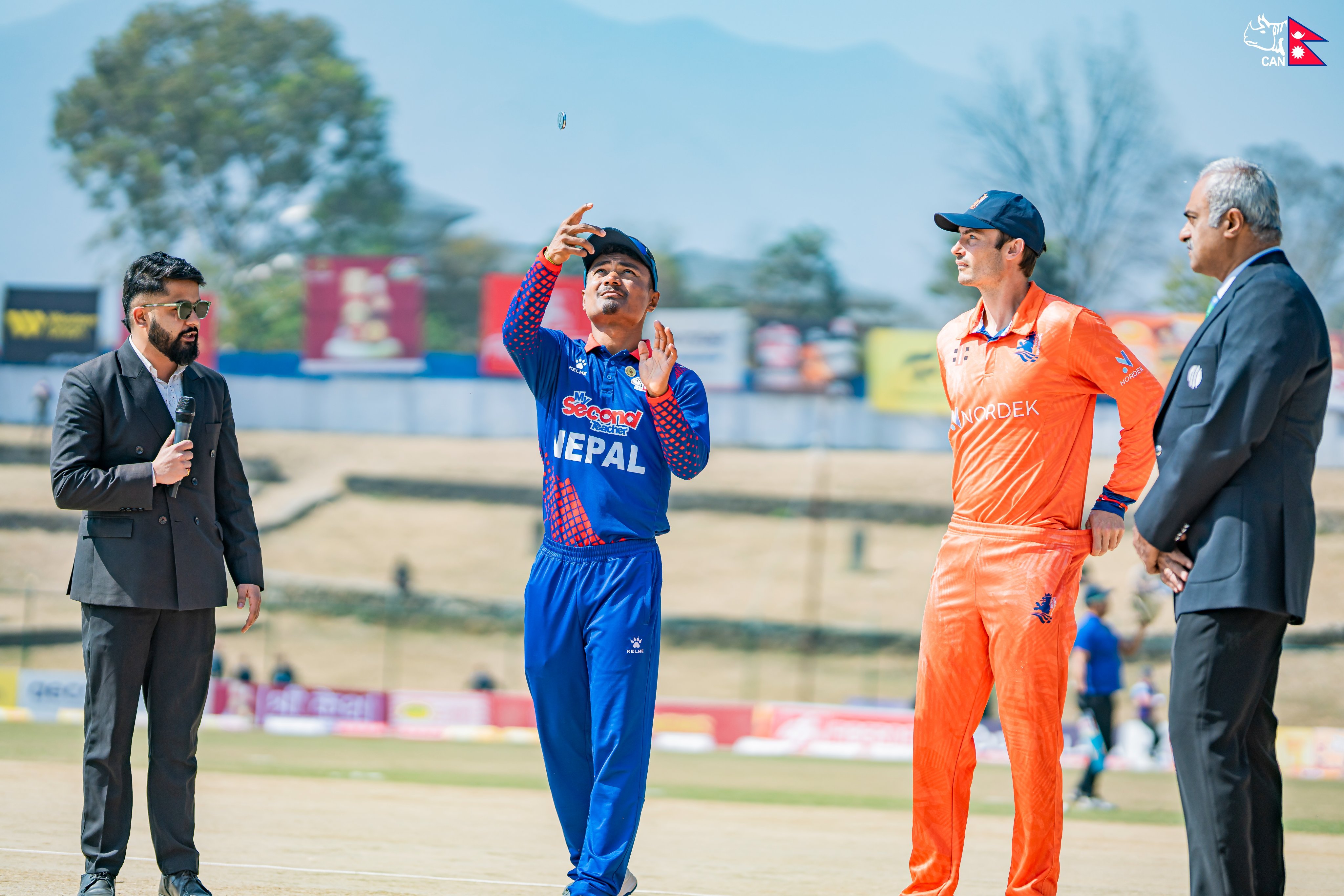 Nepal opts to bowl first against Netherlands in Tri-nations T20I series