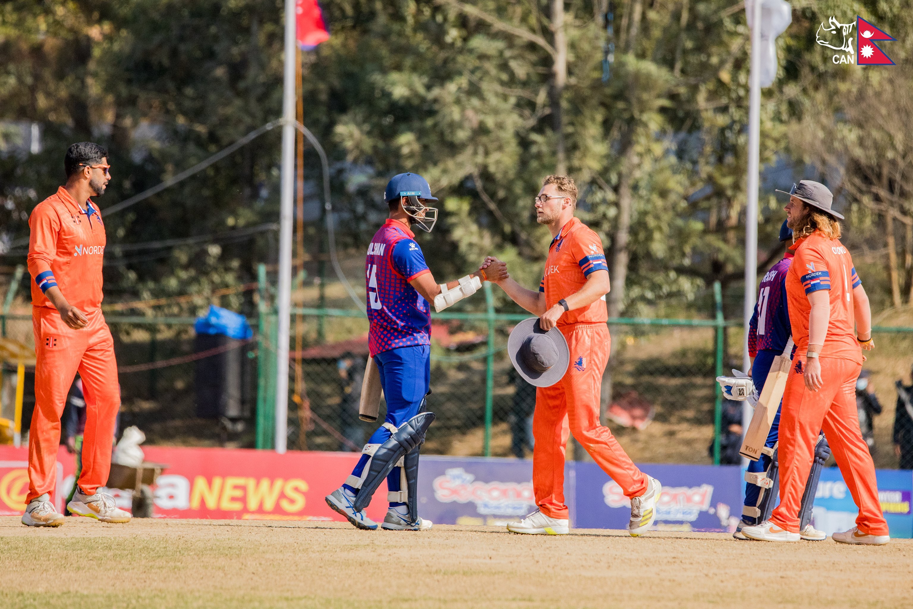Netherlands secures nail-biting win by two runs over Nepal in T20I clash