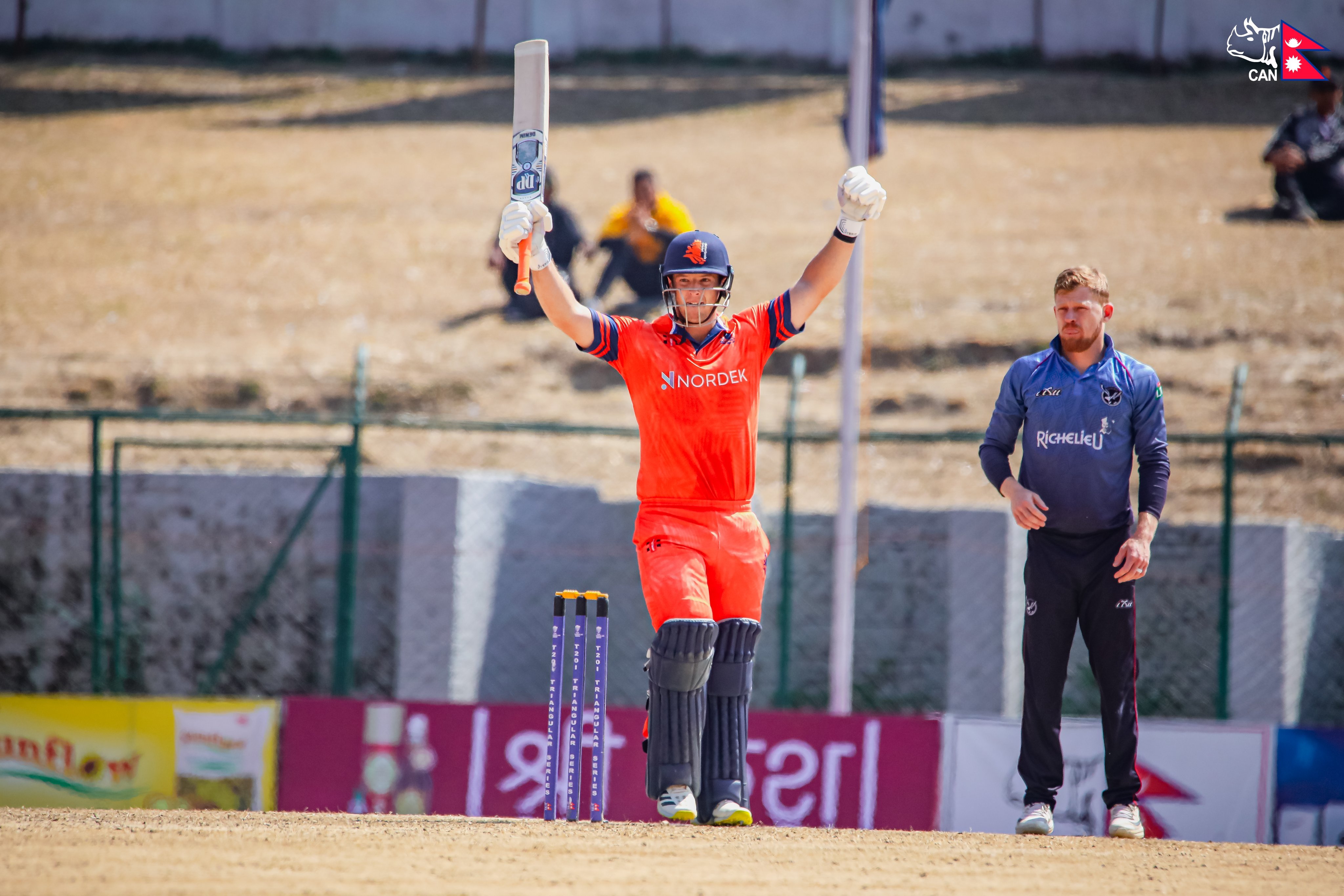 Netherlands clinches second win, defeats Namibia by 59 runs