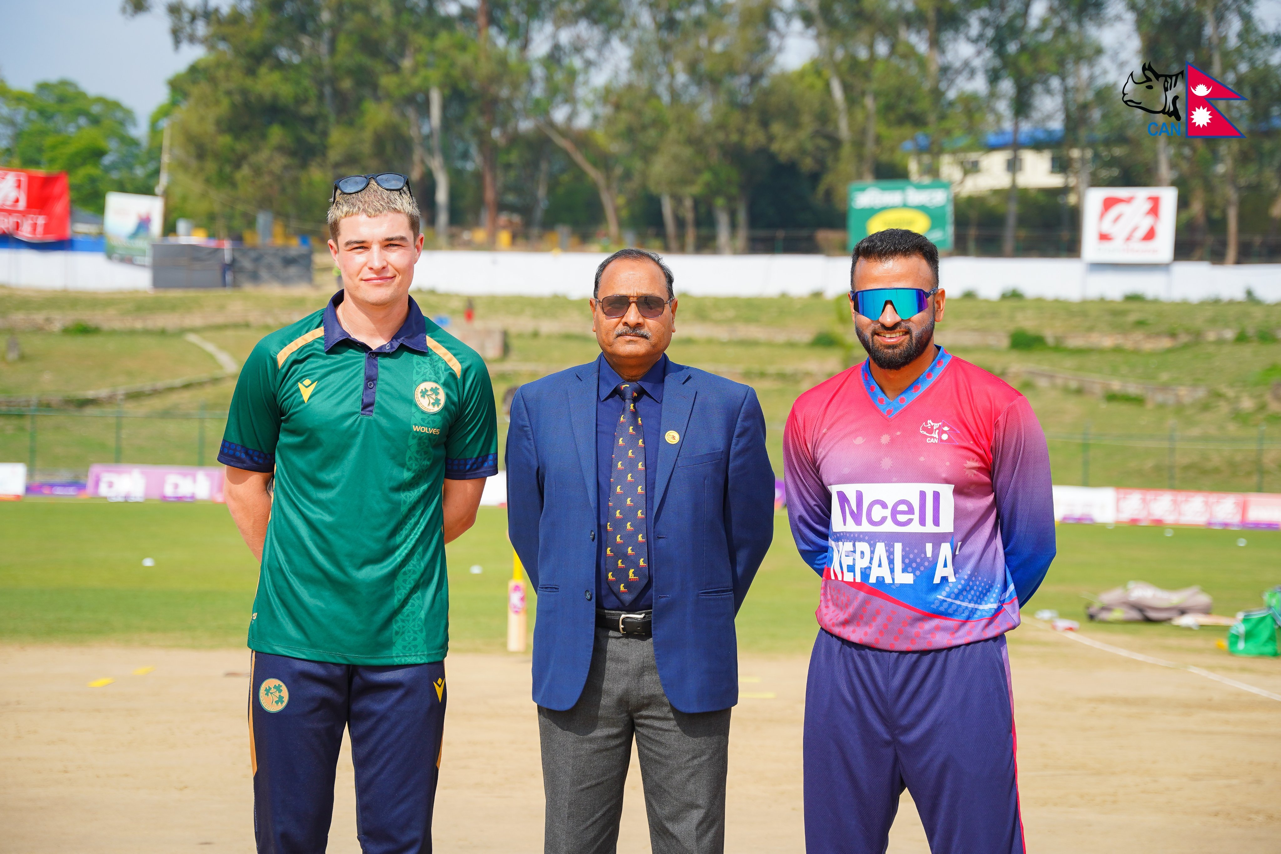 Nepal 'A' to field first against Ireland Wolves