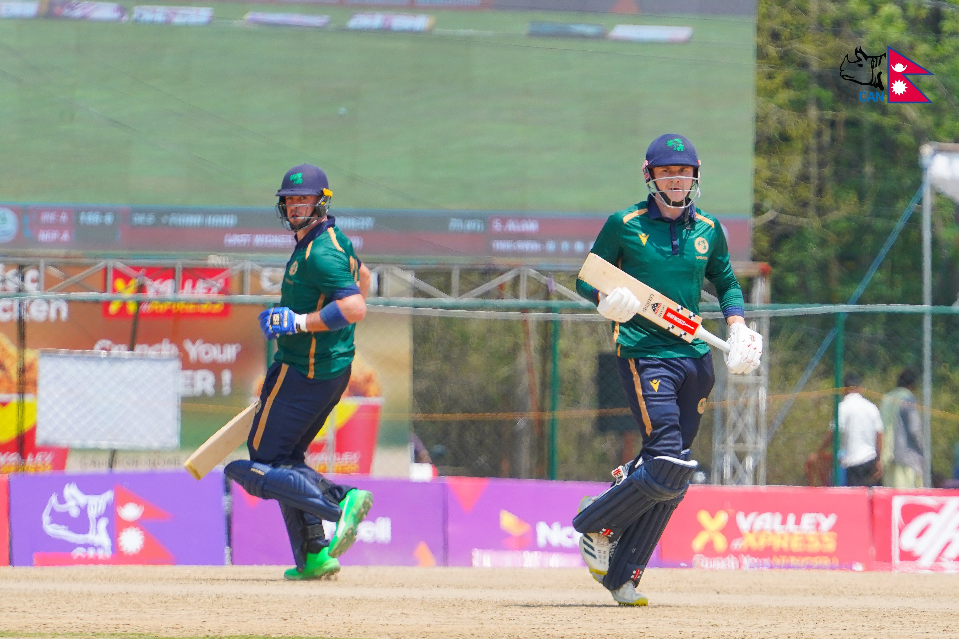 Ireland Wolves sets high target of 285 runs for Nepal ‘A’ in final ODI match