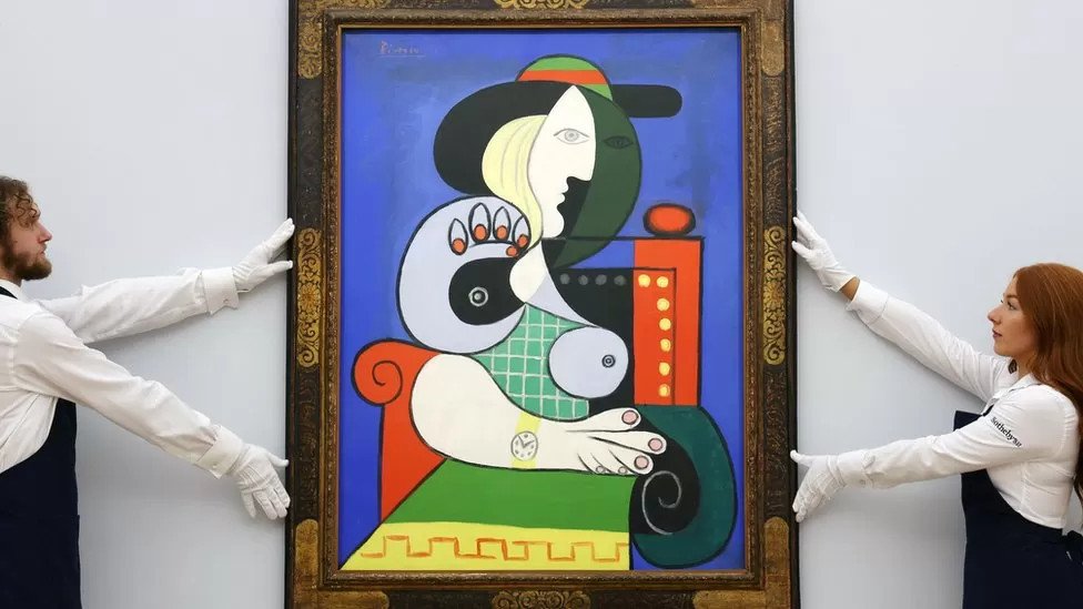 Woman with a Watch: Picasso's masterpiece 'Golden Muse' sells for £113m