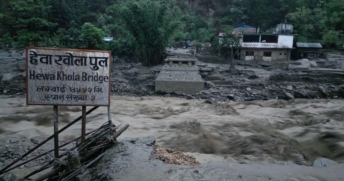 Flood-landslide disaster in eastern Nepal: 25 missing, 1 dead