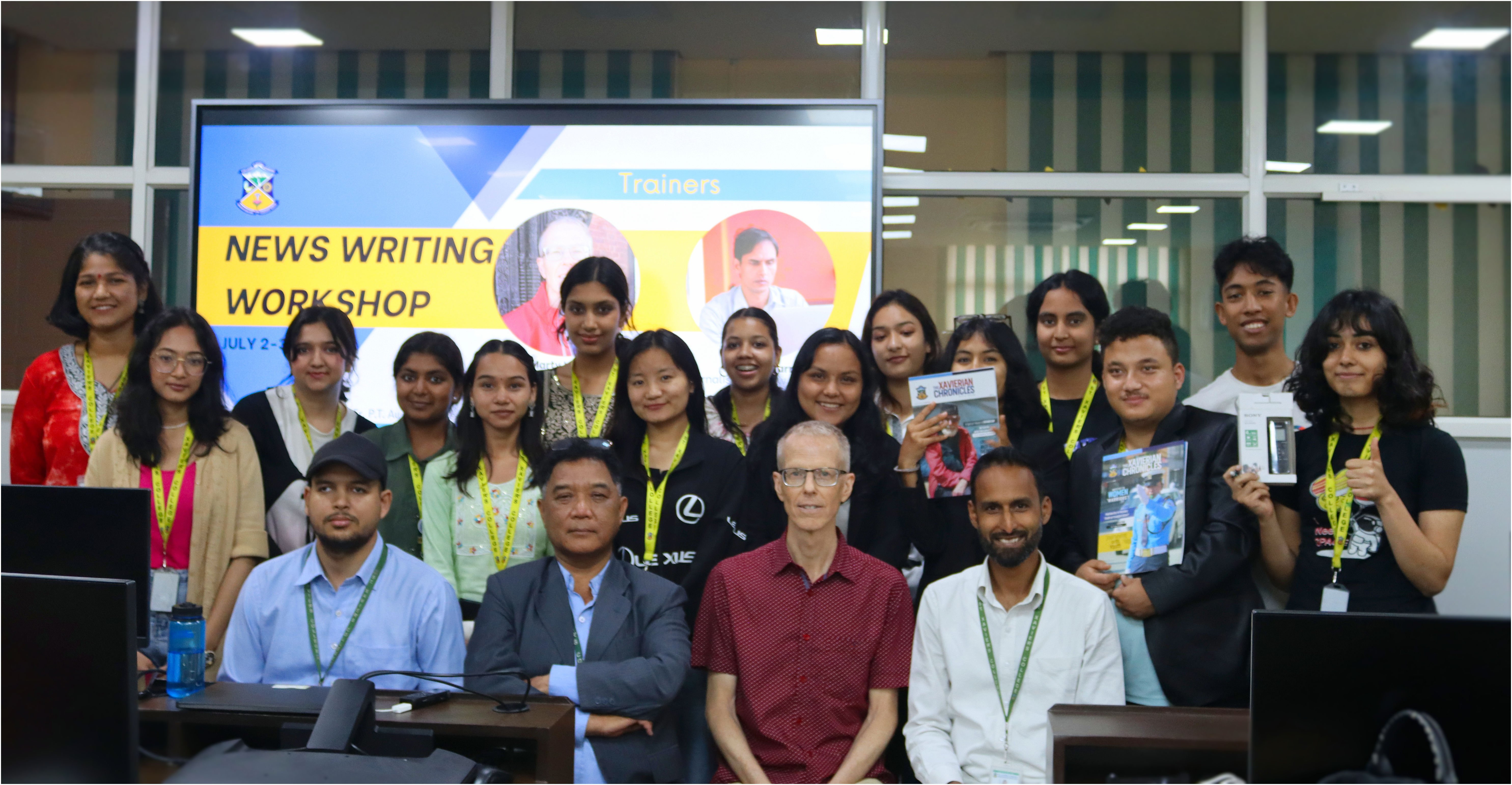 St. Xavier’s College hosts news writing workshop with international journalists