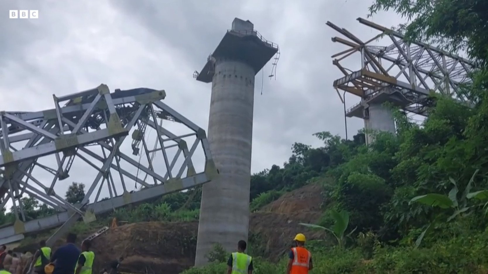 At least 26 killed as bridge collapses in India