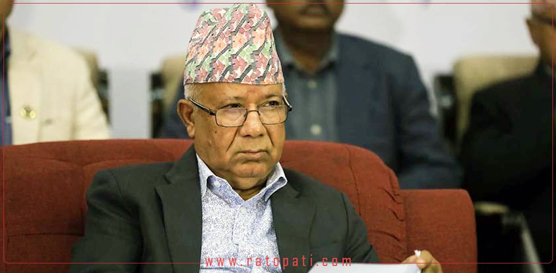 Madhav Nepal summons office bearers meeting soon after leaving Baluwatar