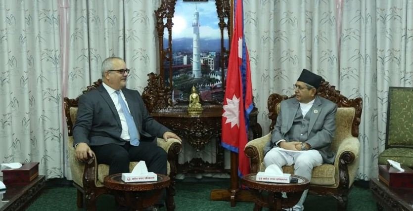 Speaker Ghimire, Cuban Ambassador Alejandro meet