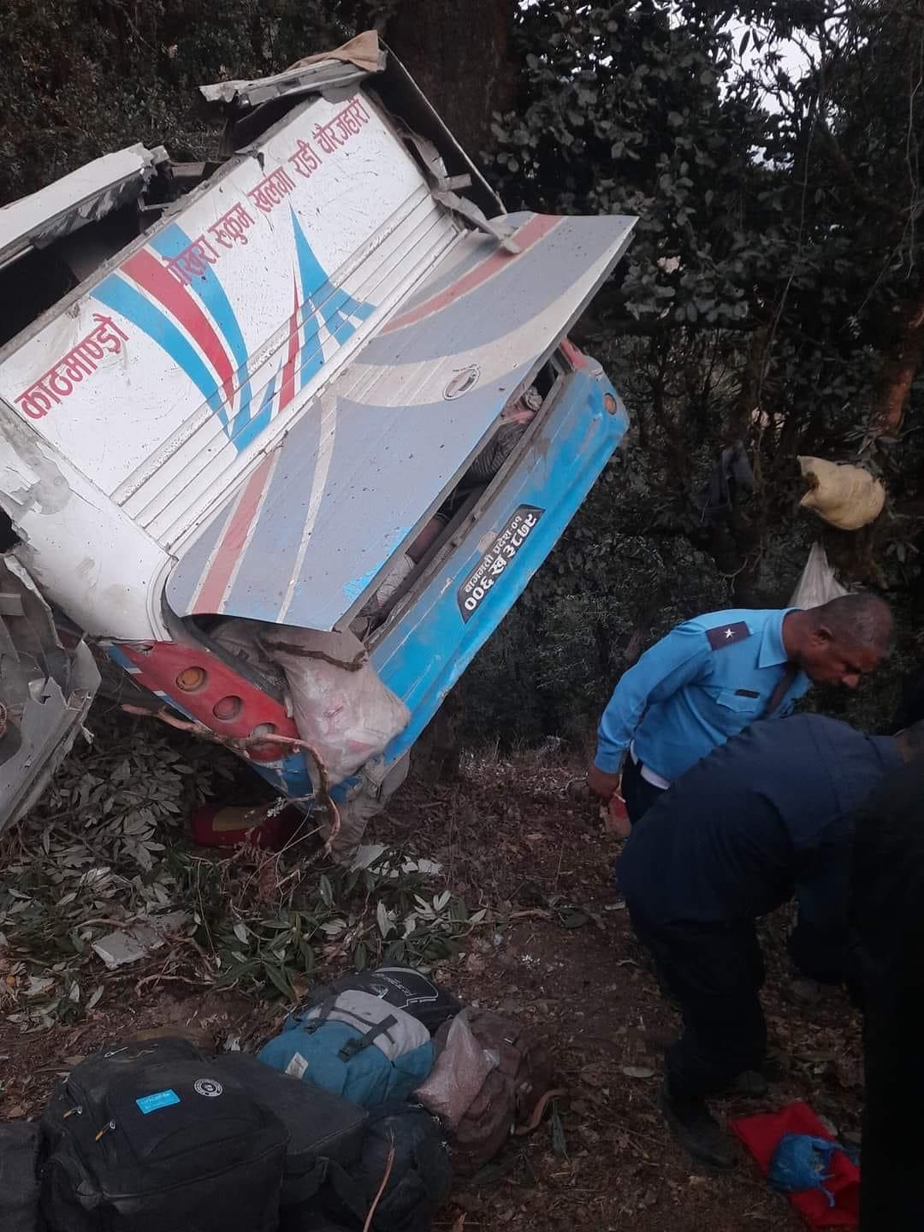 Tragic bus accident claims nine lives in Nisikhola