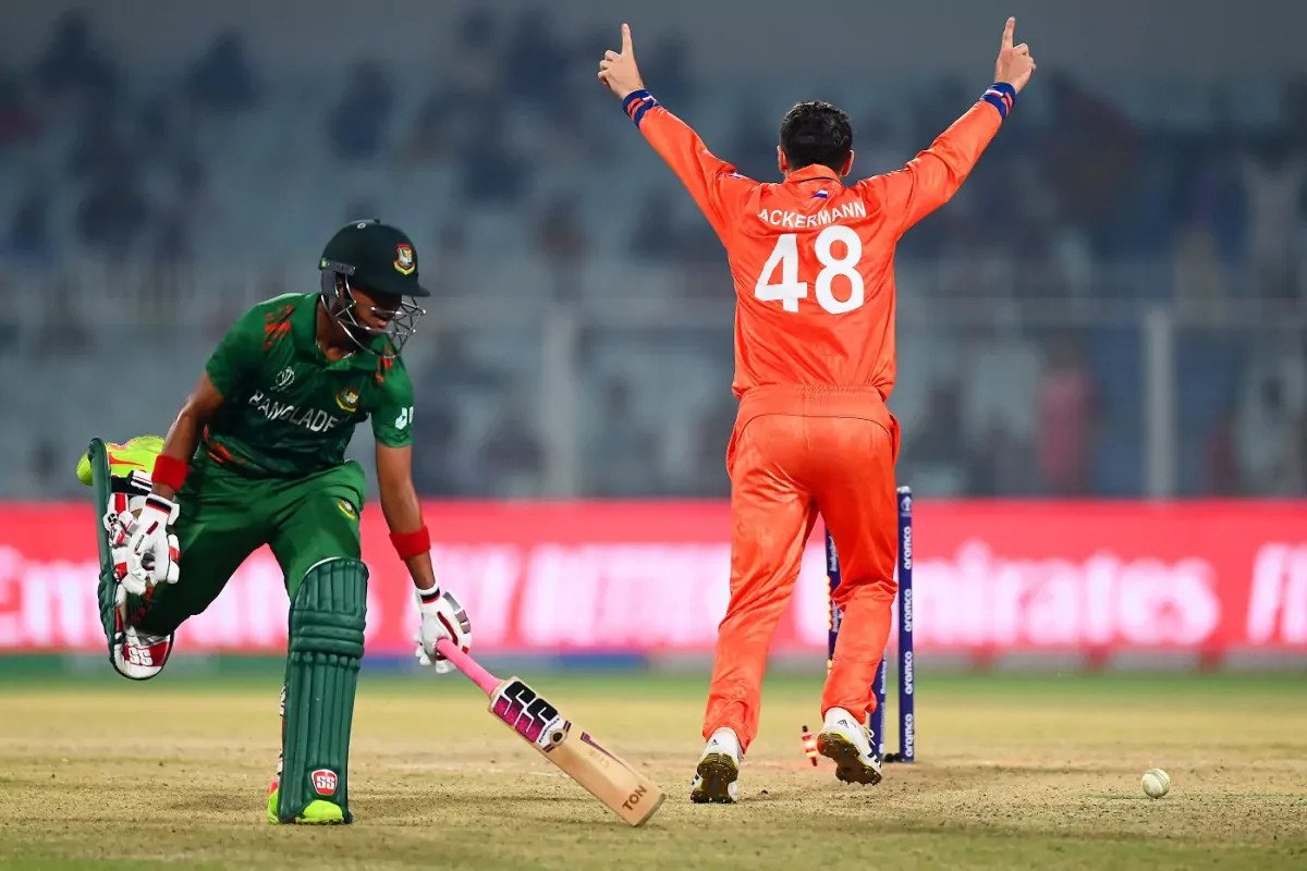 Cricket World Cup 2023: Netherlands beat Bangladesh for second World Cup win