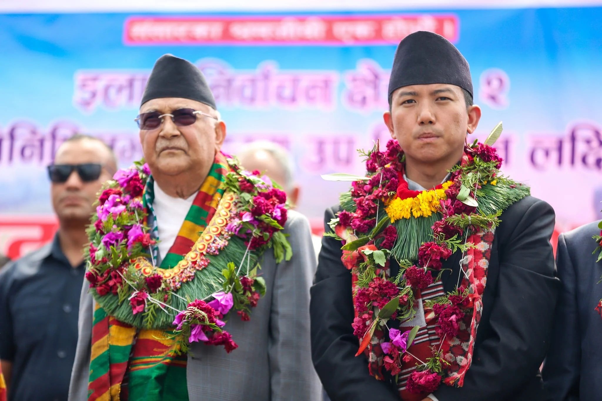 UML Chair Oli urges voters to support Suhang in by-election
