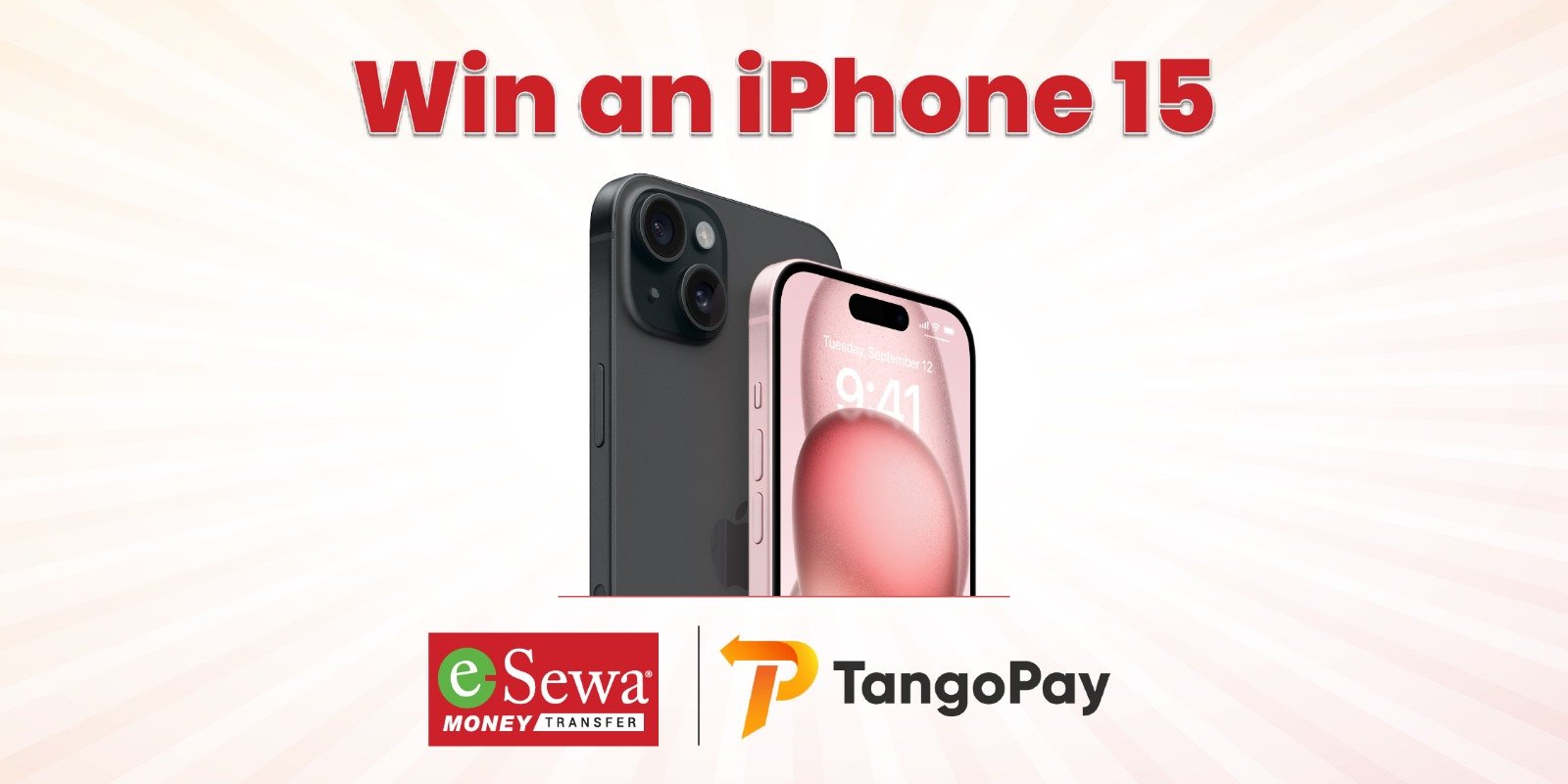 Chance to win iPhone 15 by Sending Money from UK via TangoPay