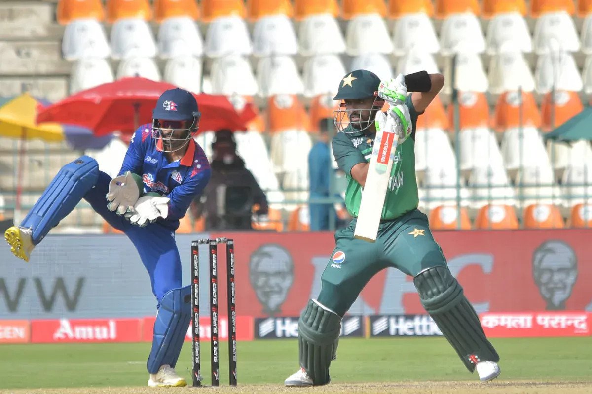 Pakistan gives Nepal 343-run target with Babar’s record century