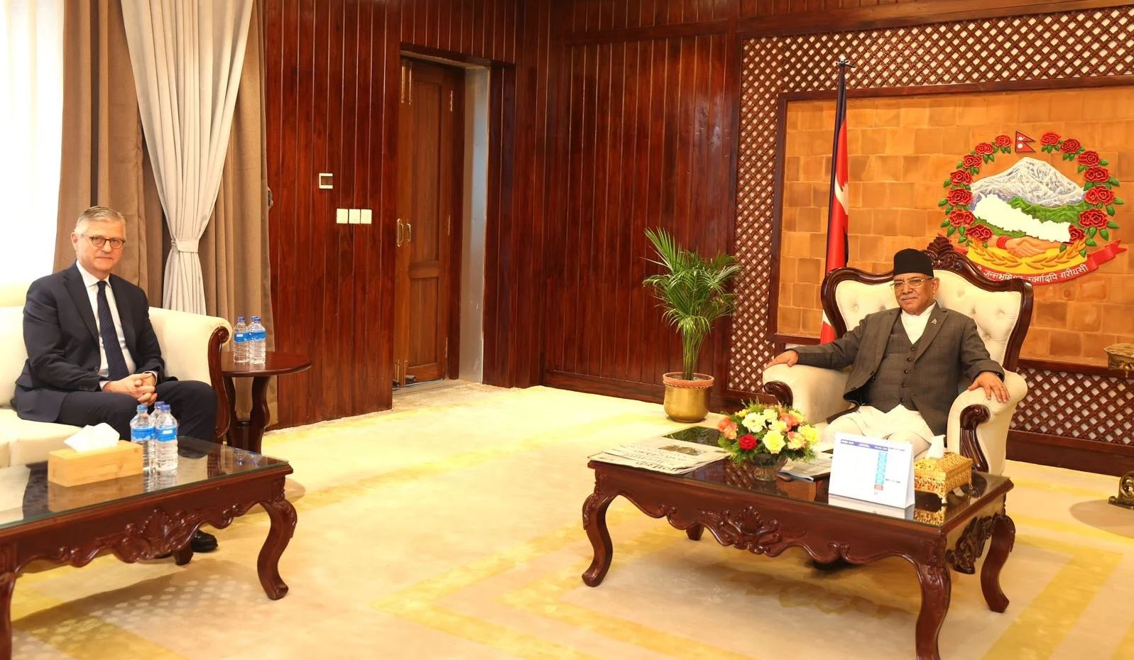 PM Dahal, UN Deputy General Secretary meet