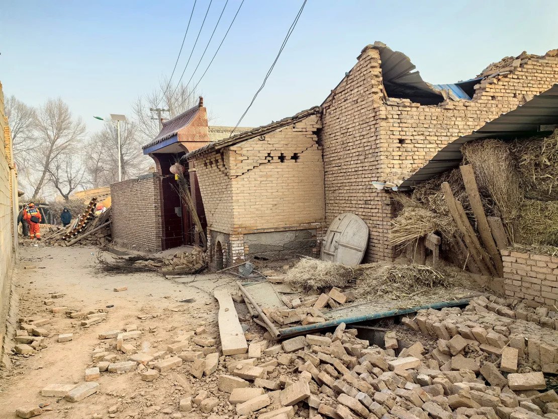Quake-damaged Gansu Province