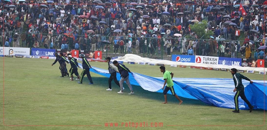 ACC Premier Cup: Rain affecting Nepal and Kuwait Match