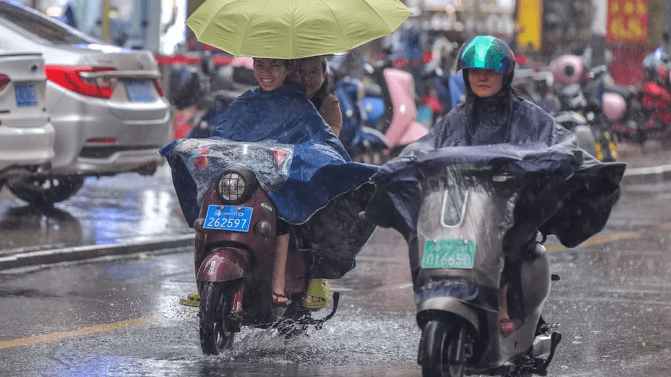 Typhoon Talim lashes China as extreme weather grips Asia